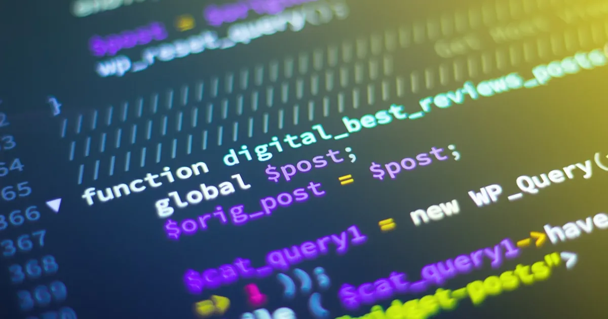 Cybersecurity and code protection concept